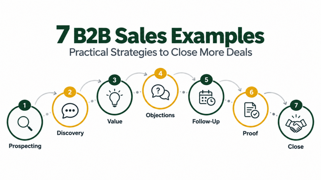 B2B sales examples for service businesses